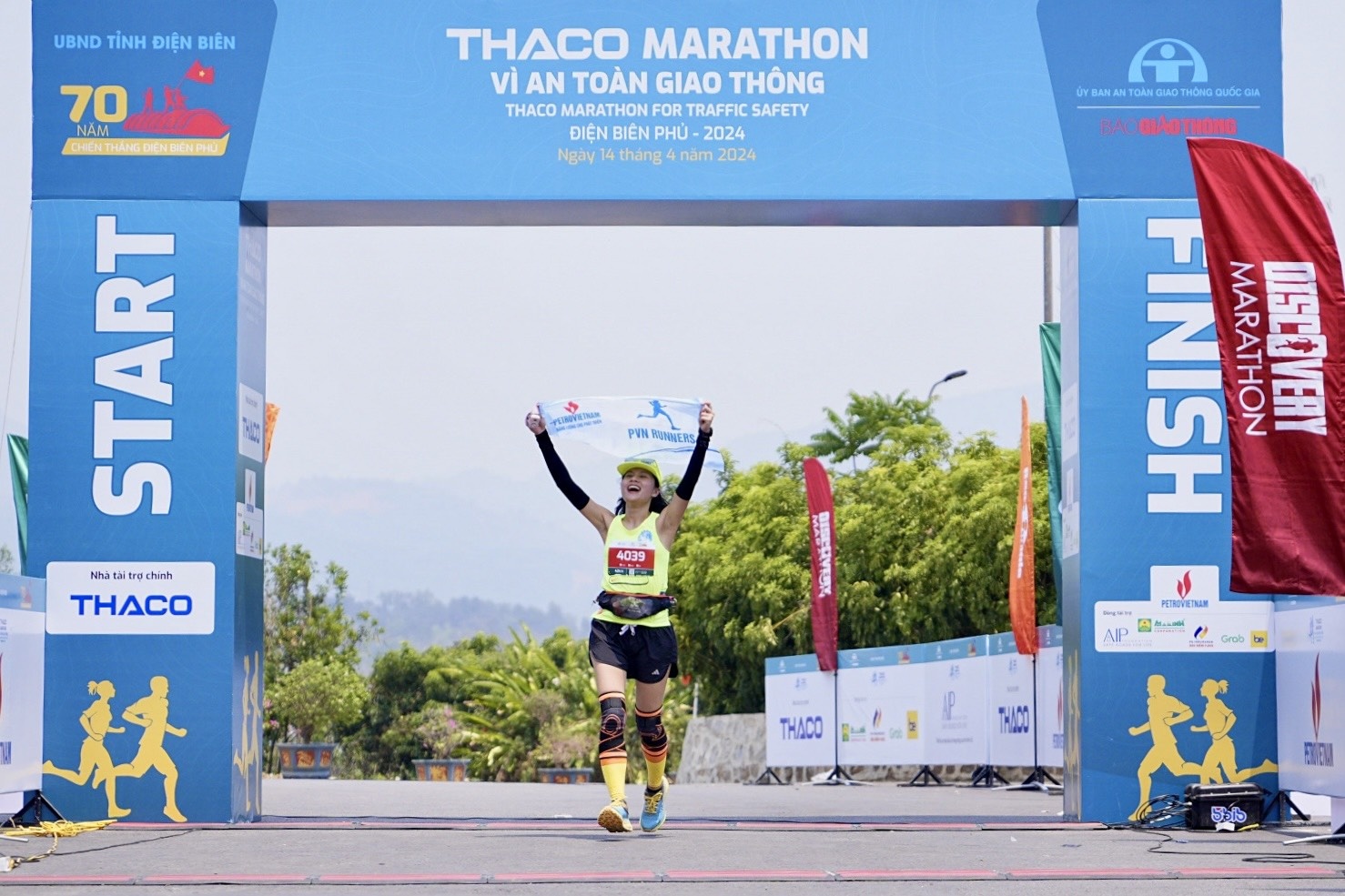 Petrovietnam đồng hành cùng giải chạy THACO Marathon Vì an toàn giao thông - Điện Biên Phủ 2024