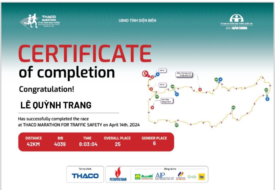 Petrovietnam đồng hành cùng giải chạy THACO Marathon Vì an toàn giao thông - Điện Biên Phủ 2024
