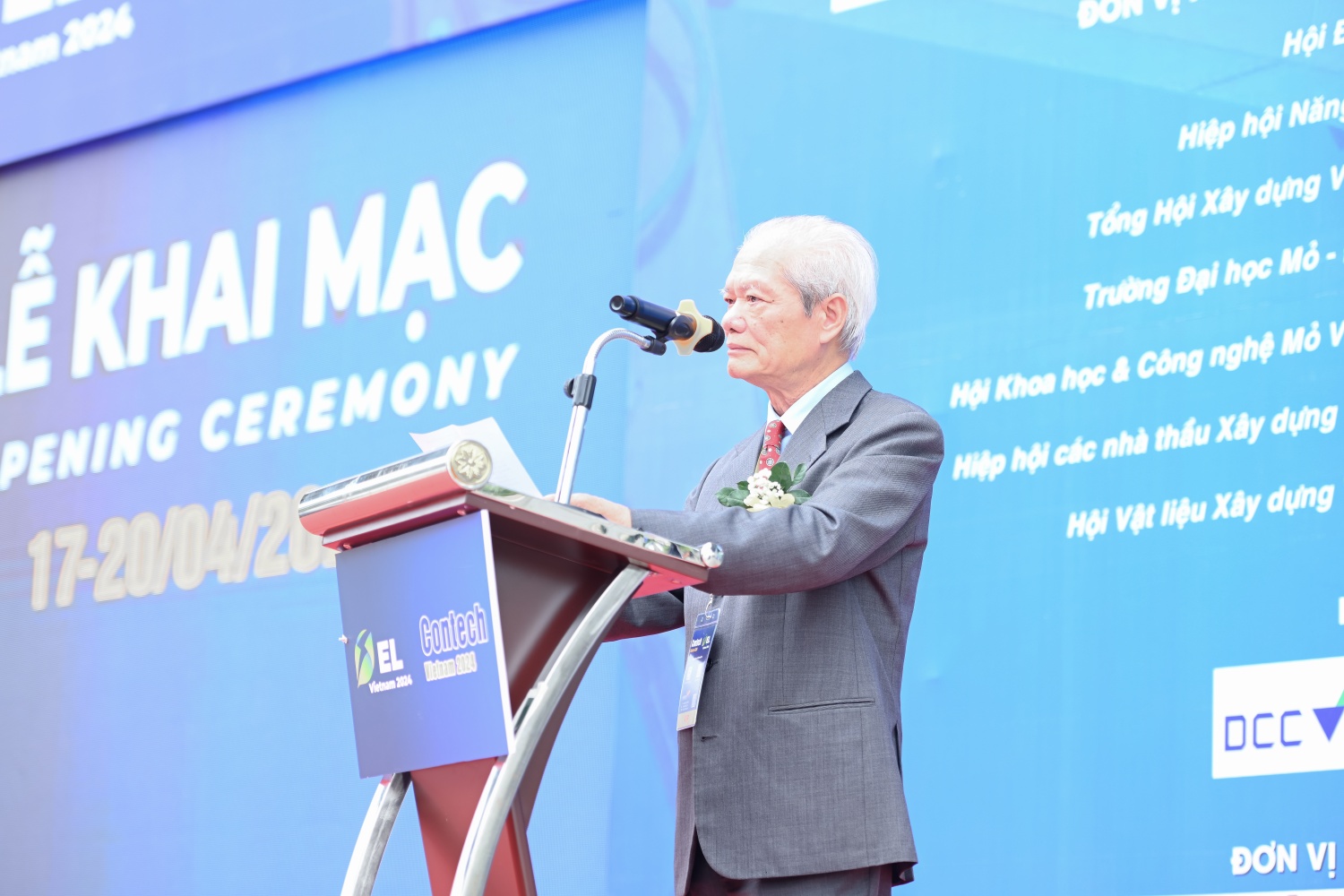 Khai mạc triển lãm Contech Vietnam 2024 và EL Vietnam 2024