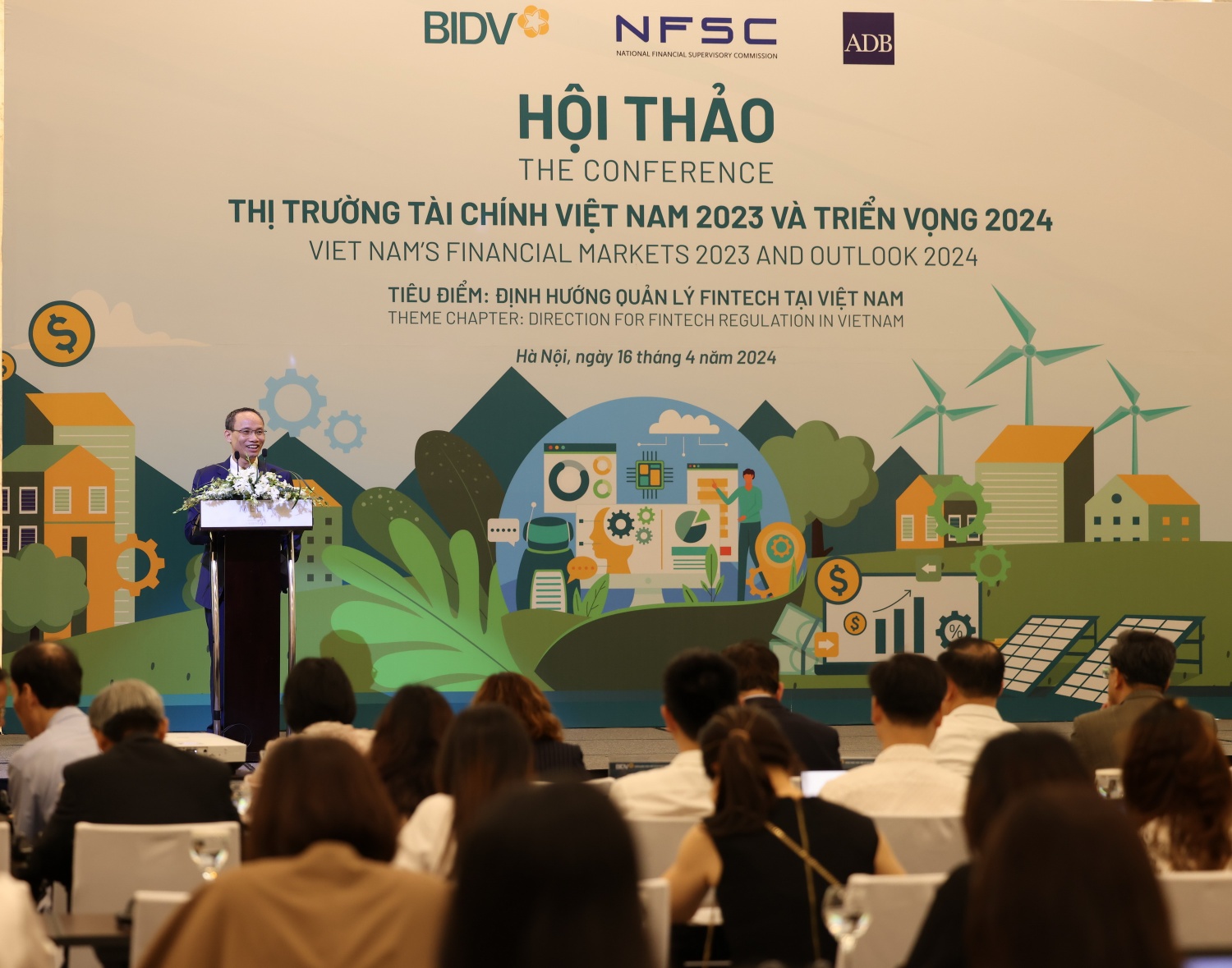 BIDV, ADB và NFSC đồng tổ chức hội thảo “Thị trường tài chính Việt Nam 2023 và triển vọng 2024”