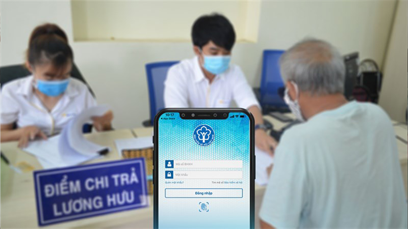 Thí điểm chi trả lương hưu qua tài khoản tại 5 địa phương