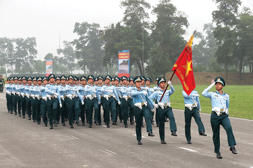 Hợp luyện diễu binh, sẵn sàng cho ngày hội lớn Hợp luyện diễu binh, sẵn sàng cho ngày hội lớn