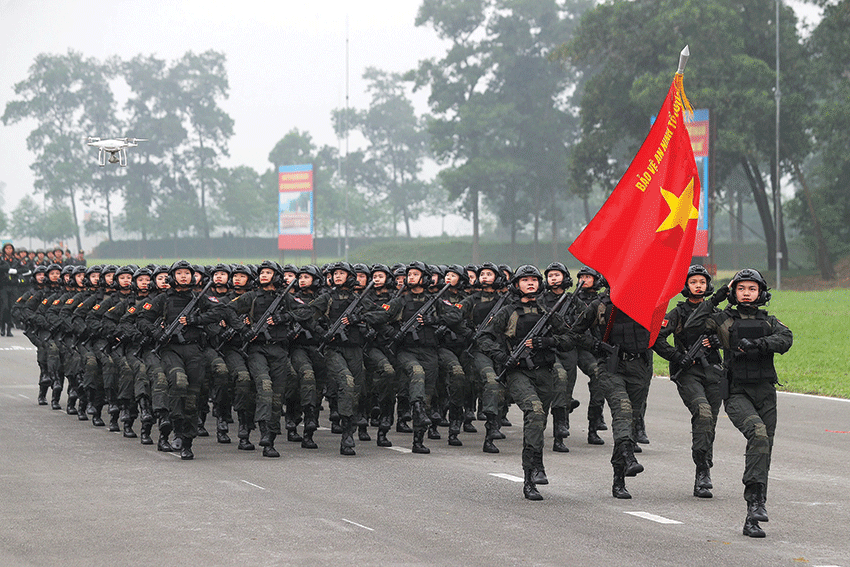 Hợp luyện diễu binh, sẵn sàng cho ngày hội lớn Hợp luyện diễu binh, sẵn sàng cho ngày hội lớn