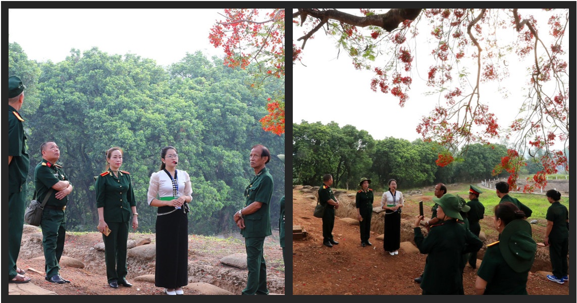 Hàng vạn người dân đã đến thăm đồi A1 tại Điện Biên Phủ trong thời điểm này.