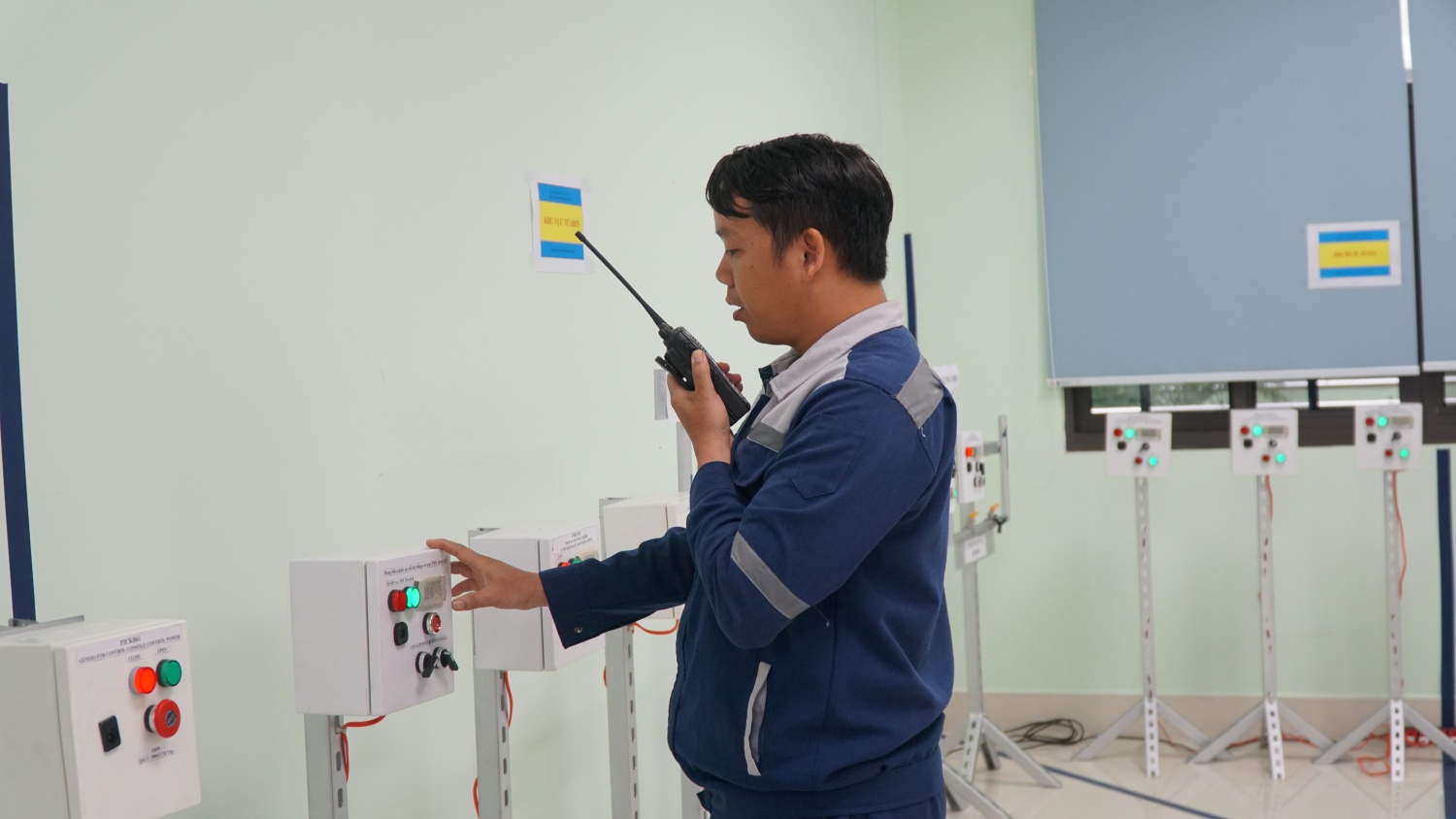 Nhà máy Nhiệt điện Sông Hậu 1 diễn tập xử lý sự cố hệ thống điện Nhà máy Nhiệt điện Sông Hậu 1 diễn tập xử lý sự cố hệ thống điện