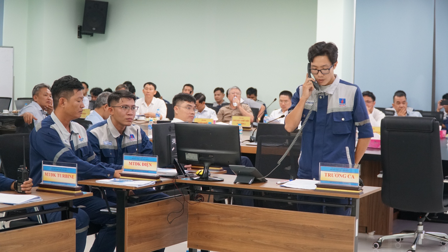 Nhà máy Nhiệt điện Sông Hậu 1 diễn tập xử lý sự cố hệ thống điện Nhà máy Nhiệt điện Sông Hậu 1 diễn tập xử lý sự cố hệ thống điện