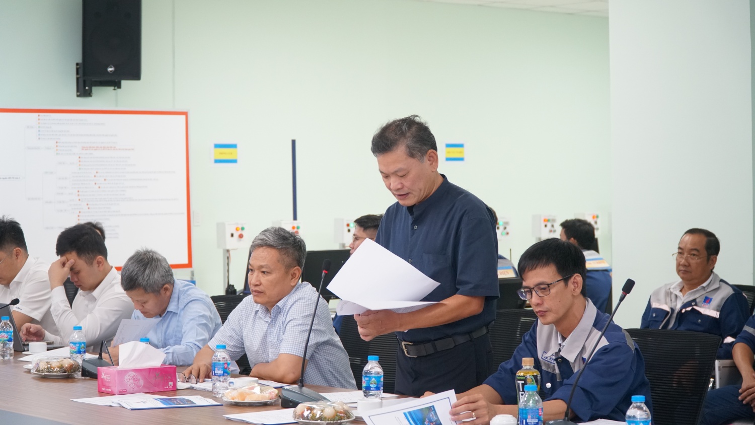 Nhà máy Nhiệt điện Sông Hậu 1 diễn tập xử lý sự cố hệ thống điện Nhà máy Nhiệt điện Sông Hậu 1 diễn tập xử lý sự cố hệ thống điện