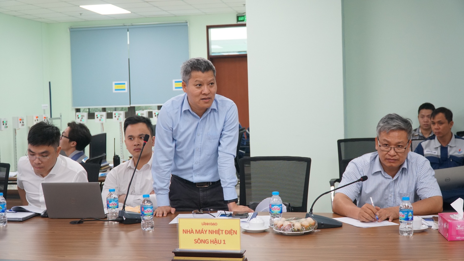 Nhà máy Nhiệt điện Sông Hậu 1 diễn tập xử lý sự cố hệ thống điện Nhà máy Nhiệt điện Sông Hậu 1 diễn tập xử lý sự cố hệ thống điện