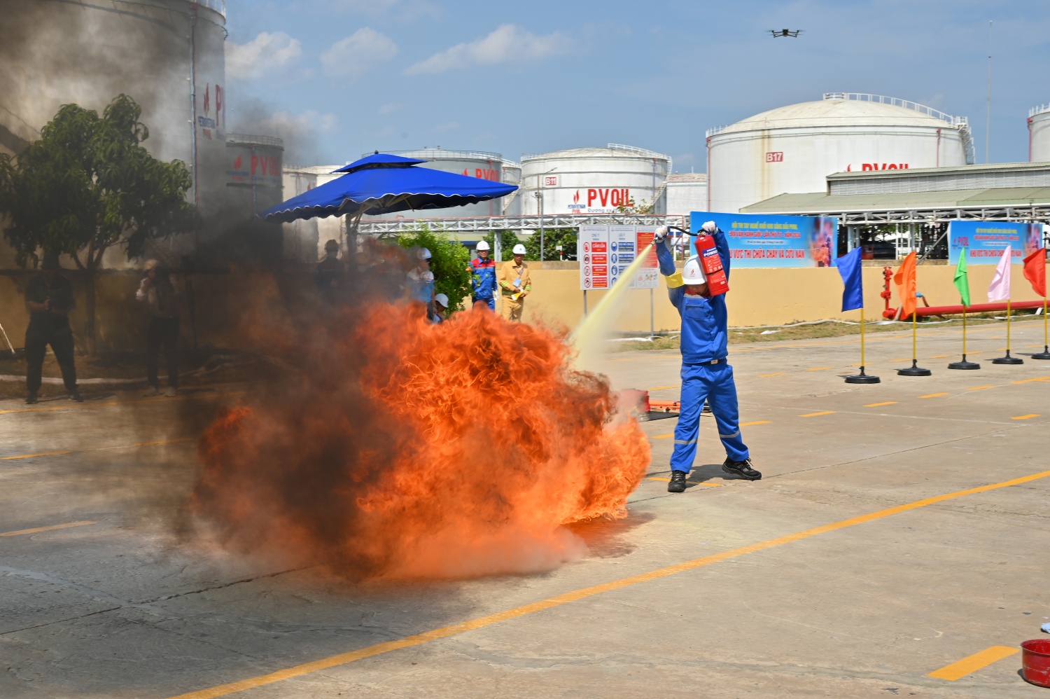 PVOIL tổ chức thành công Hội thi tay nghề khối kho xăng dầu “Đội vận hành giỏi” lần thứ tư - năm 2024