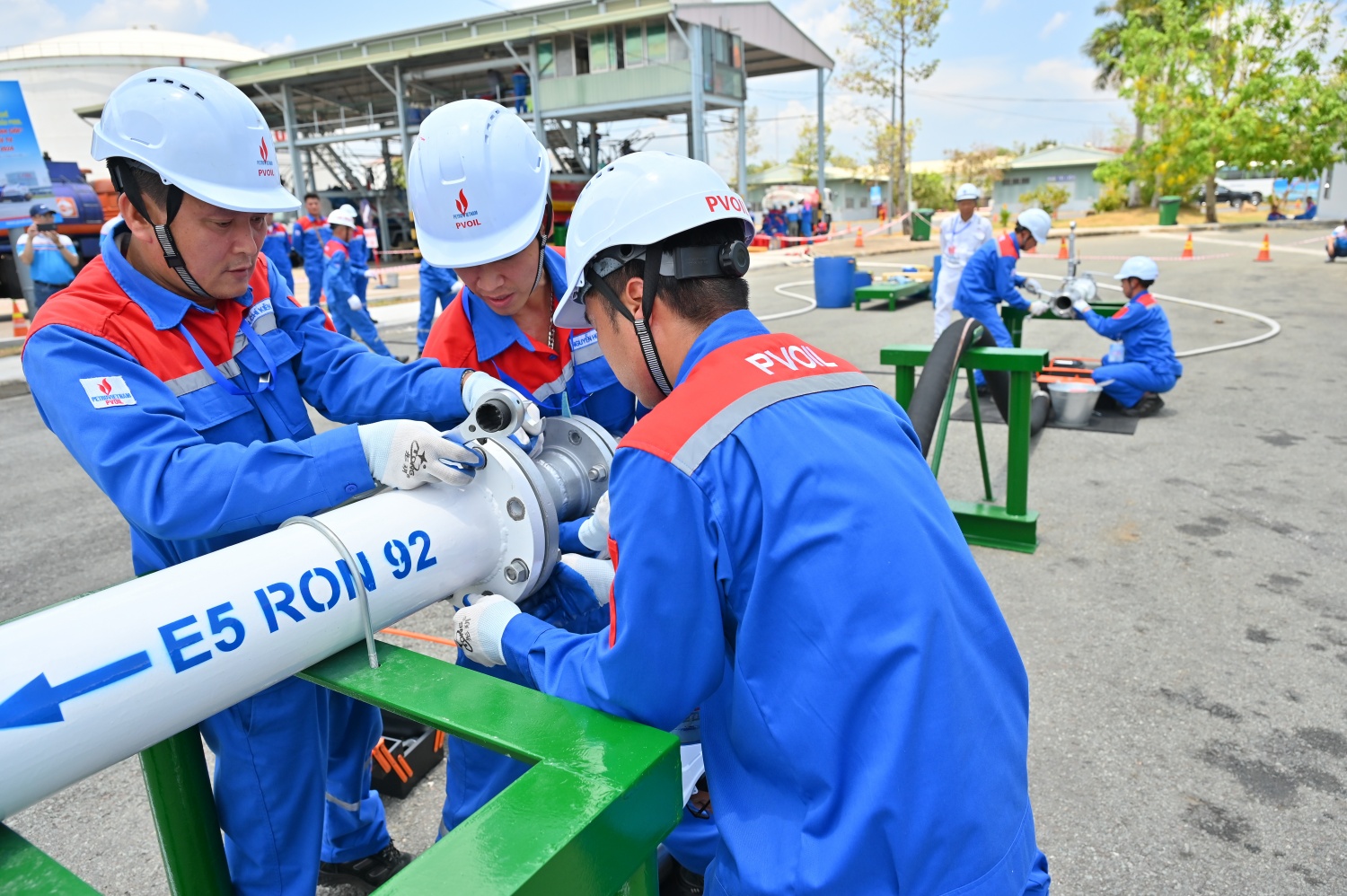 PVOIL tổ chức thành công Hội thi tay nghề khối kho xăng dầu “Đội vận hành giỏi” lần thứ tư - năm 2024