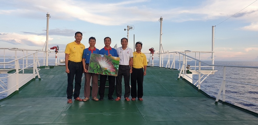 Đoàn công tác PV GAS tham gia chuyến đi thăm quân dân huyện đảo Trường Sa và nhà giàn DK1/9 (Ba Kè) Đoàn công tác PV GAS tham gia chuyến thăm quân, dân huyện đảo Trường Sa và Nhà giàn DK1/9 (Ba Kè)