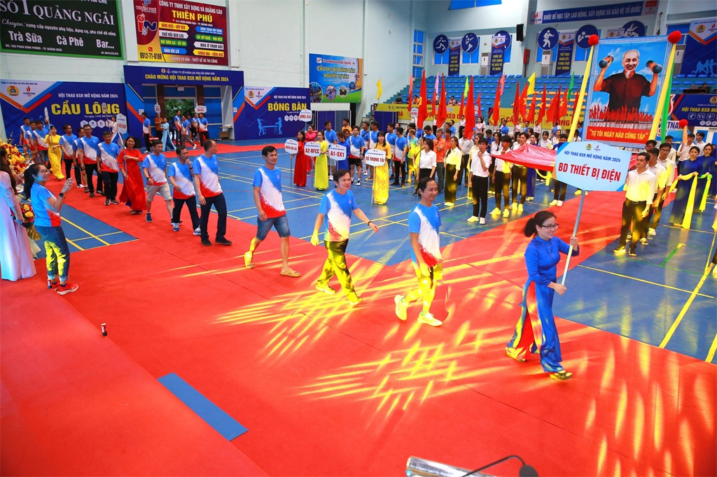 Khai mạc Hội thao BSR mở rộng năm 2024 Khai mạc Hội thao BSR mở rộng năm 2024
