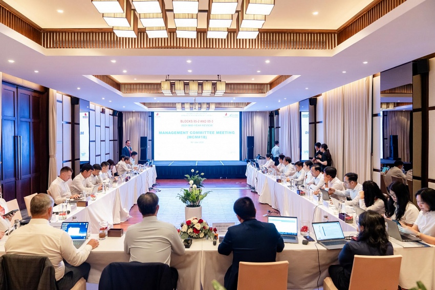 BIENDONG POC tổ chức thành công kỳ họp giữa năm của Ủy ban Quản lý Lô 05-2 và 05-3 lần thứ 18