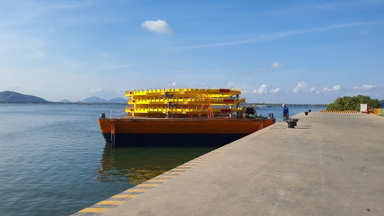 Lô hàng sàn external platform đầu tiên của PV GAS PIPE