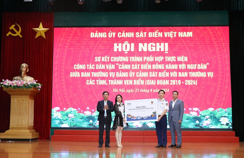 Sơ kết chương trình phối hợp thực hiện công tác dân vận “Cảnh sát biển đồng hành với ngư dân”