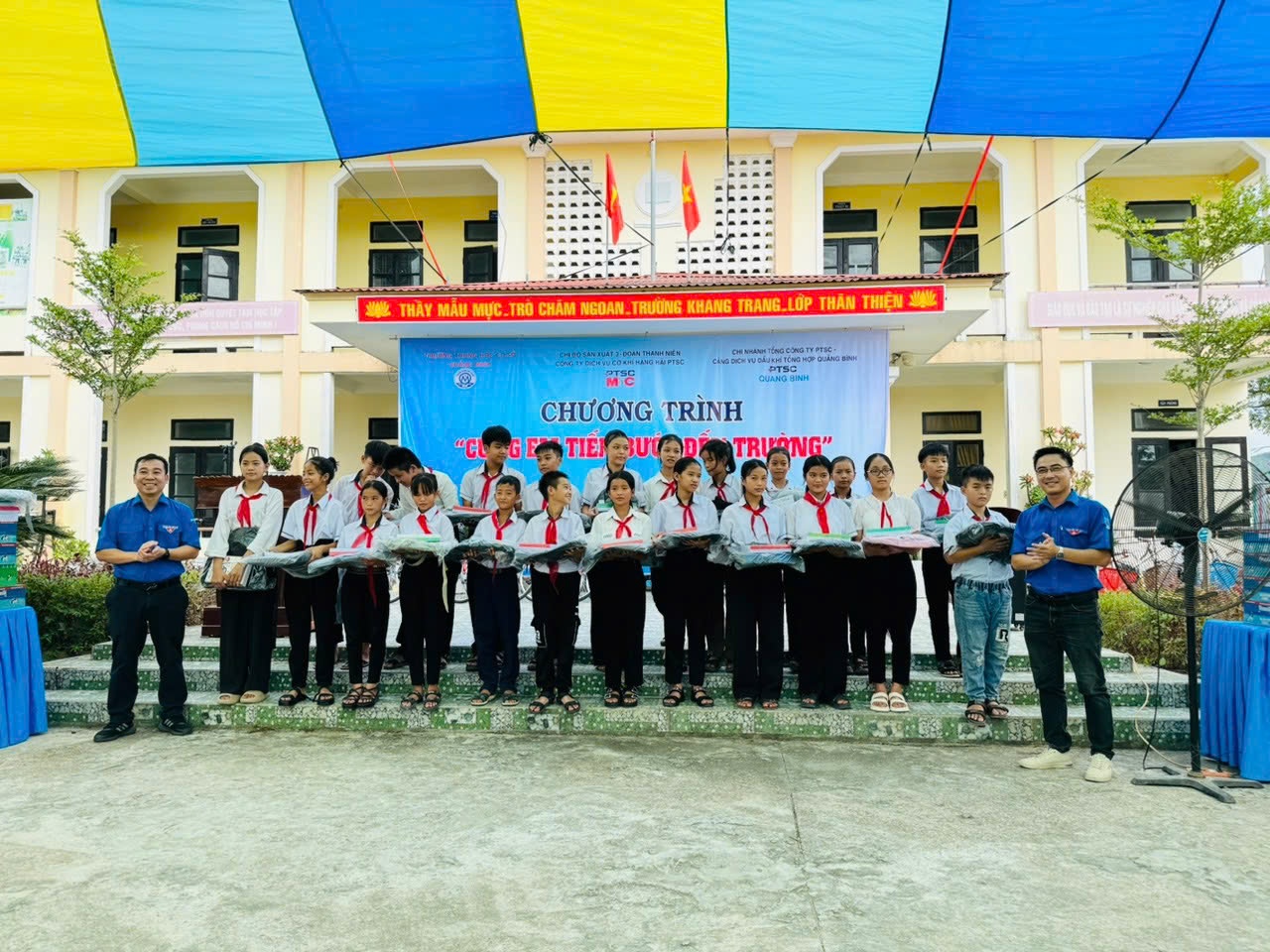 PTSC M&C, PTSC Quảng Bình, Cùng em tiến bước đến trường