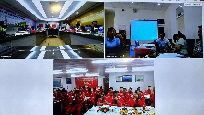 Bữa cơm Công đoàn PVEP POC - Đồng hành và gắn kết