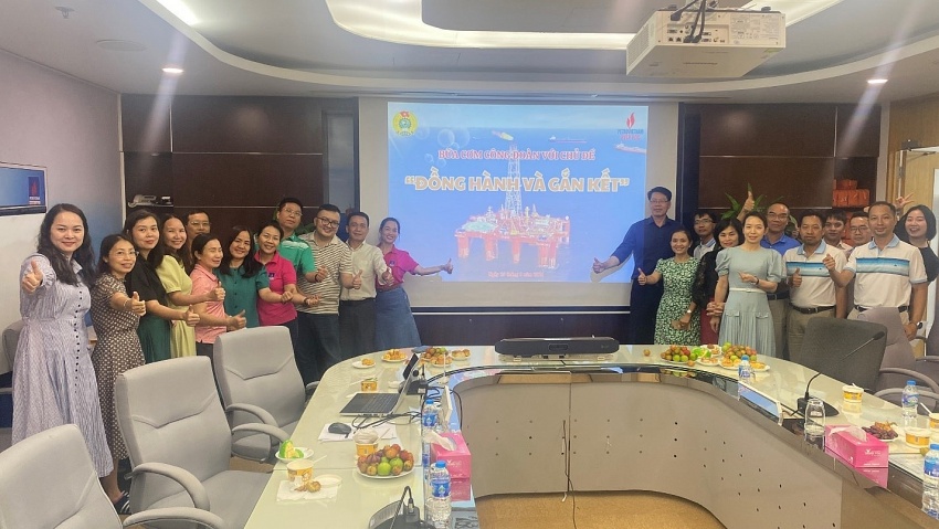 Bữa cơm Công đoàn PVEP POC - Đồng hành và gắn kết