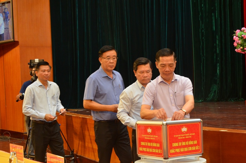 Bà Rịa – Vũng Tàu hỗ trợ 51 tỷ đồng cho 21 tỉnh miền Bắc khắc phục bão số 3 Bà Rịa - Vũng Tàu hỗ trợ các tỉnh miền Bắc 51 tỷ đồng khắc phục hậu quả bão số 3