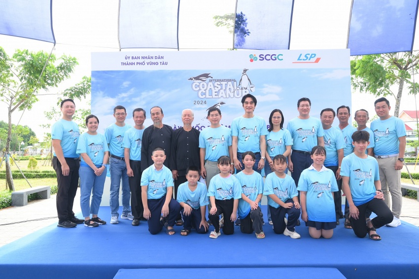 Ngày Quốc tế làm sạch bờ biển 2024 tại xã đảo Long Sơn