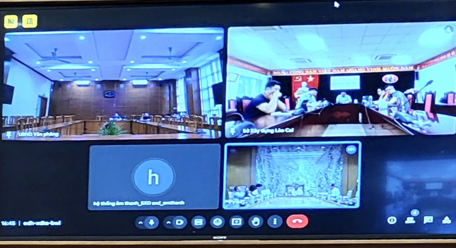 Các điểm cầu trực tuyến