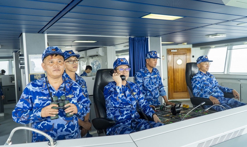 Cảnh sát biển Việt Nam – Indonesia luyện tập chung trên biển Cảnh sát biển Việt Nam - Indonesia luyện tập chung trên biển