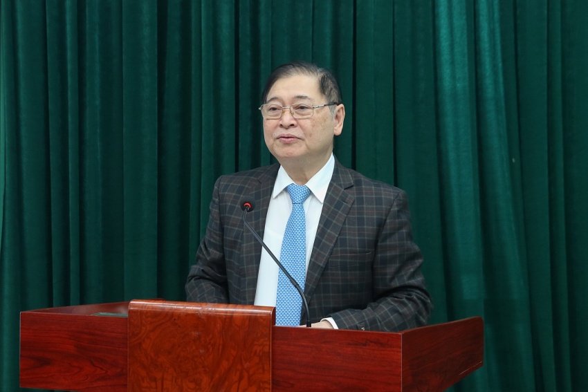 TSKH Phan Xuân Dũng phát biểu khai mạc hội nghị