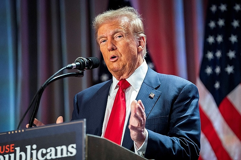 Tổng thống đắc cử Mỹ Donald Trump - Ảnh: Reuters