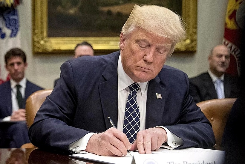 Tổng thống Mỹ Donald Trump - Ảnh: Internet