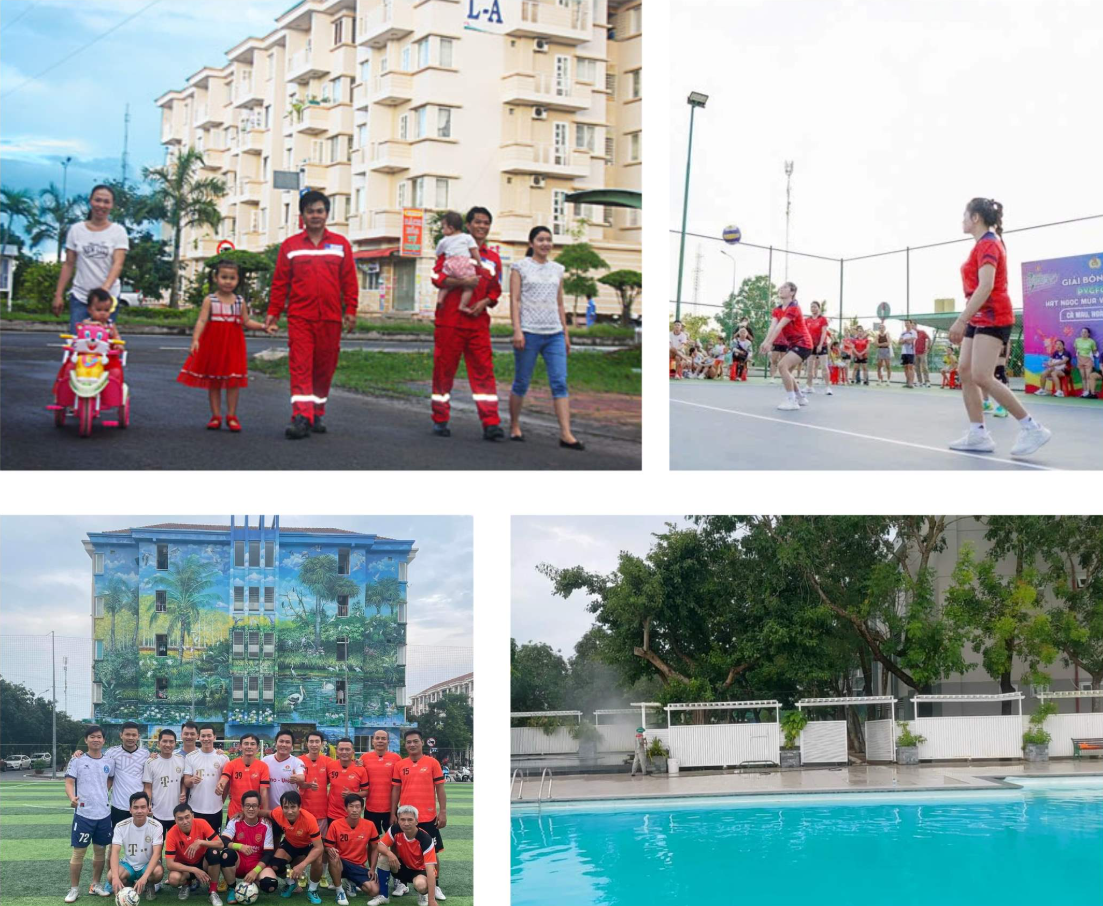 Khu nhà công vụ được PVCFC chuẩn bị cho người lao động