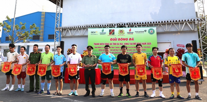 PVU tham gia Giải bóng đá Thanh niên Công an tỉnh Bà Rịa - Vũng Tàu mở rộng năm 2025 PVU tham gia Giải bóng đá Thanh niên Công an tỉnh Bà Rịa - Vũng Tàu mở rộng năm 2025