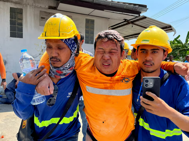 Động đất cường độ mạnh tại Myanmar, nhiều tòa nhà cao tầng sụp đổ