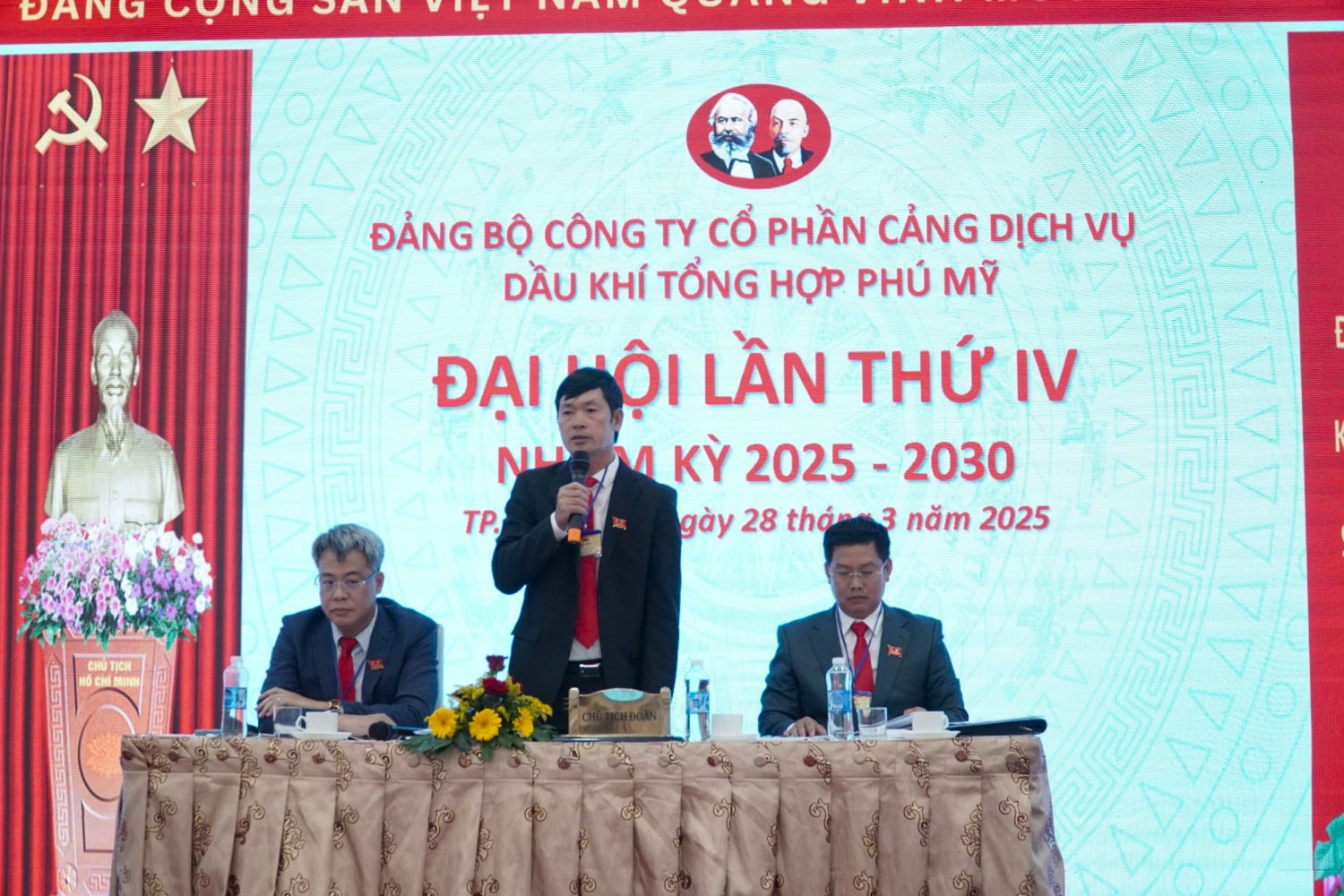 Đại hội Đảng bộ PTSC Phú Mỹ lần thứ IV: Quyết tâm chuyển đổi, khát vọng bứt phá