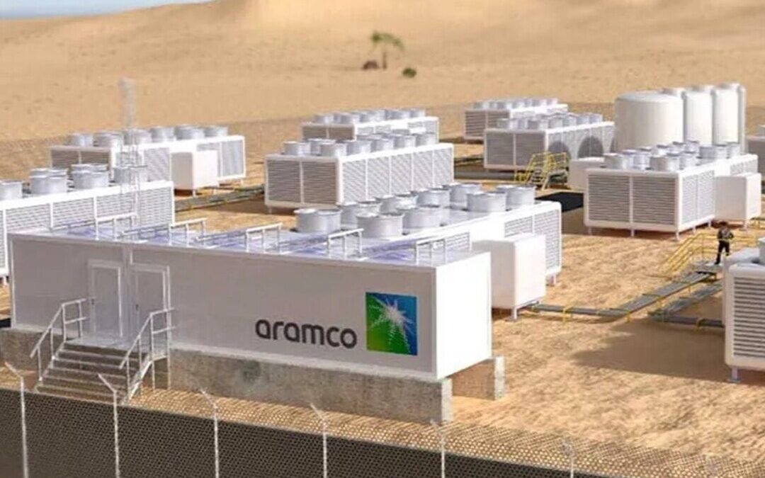 Aramco ra mắt nhà máy thử nghiệm thu hồi trực tiếp CO2 từ không khí Aramco ra mắt nhà máy thử nghiệm thu hồi trực tiếp CO2 từ không khí
