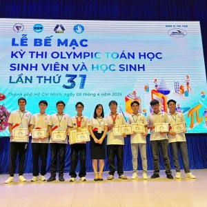 PVU giành giải cao tại Kỳ thi Olympic Toán học sinh viên và học sinh toàn quốc 2025