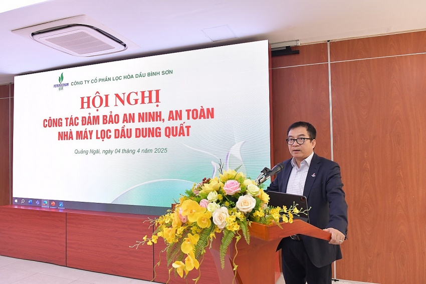 BSR holds conference on security and safety measures for Dung Quat Refinery