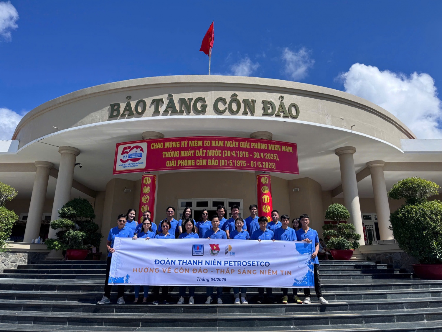 Tuổi trẻ PETROSETCO và hành trình về nguồn tại Côn Đảo: Tri ân quá khứ - Bồi đắp tương lai