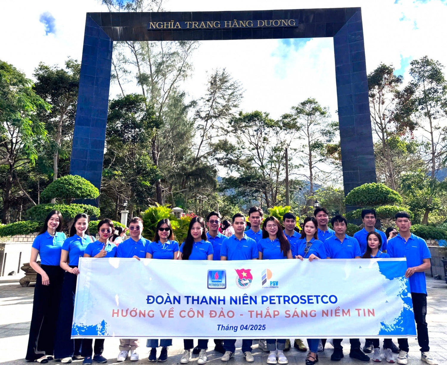 Tuổi trẻ PETROSETCO và hành trình về nguồn tại Côn Đảo: Tri ân quá khứ – Bồi dưỡng tương lai