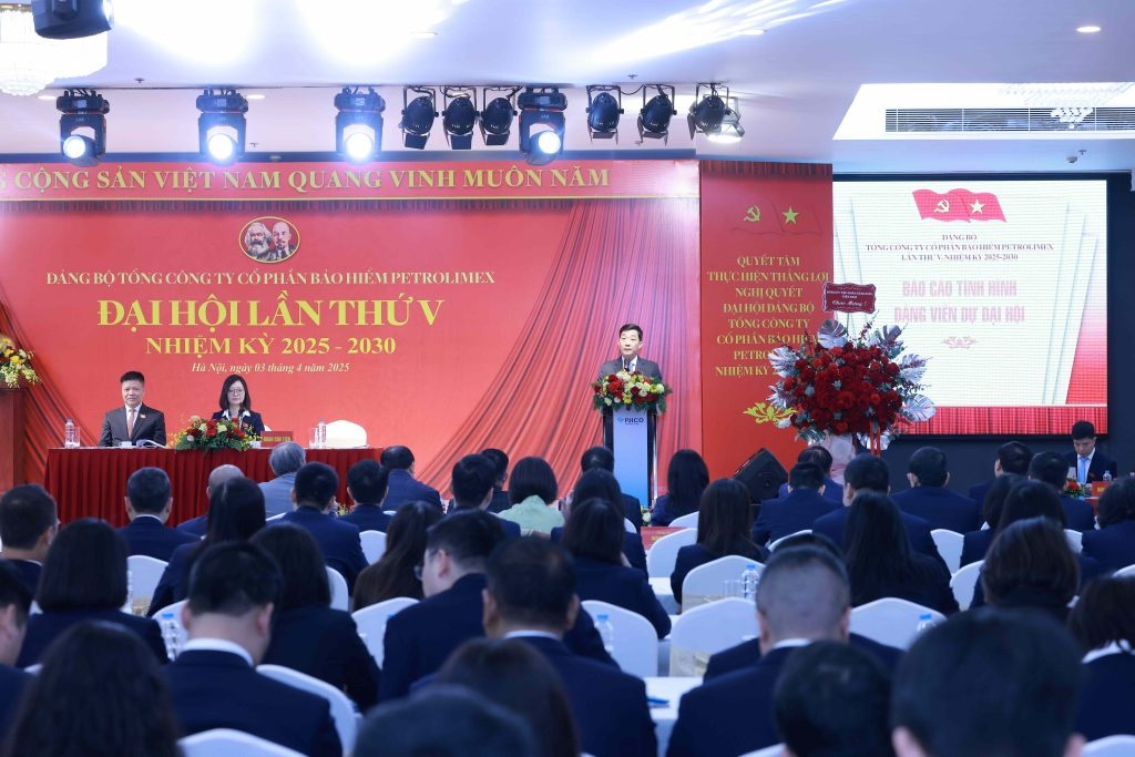 Đại hội lần thứ V nhiệm kỳ 2025 – 2030 của Đảng Bộ Tổng Công ty CP Bảo hiểm Petrolimex thành công rực rỡ