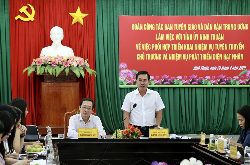 Dự án điện hạt nhân Ninh Thuận: Người dân đồng thuận, đặt nhiều kỳ vọng