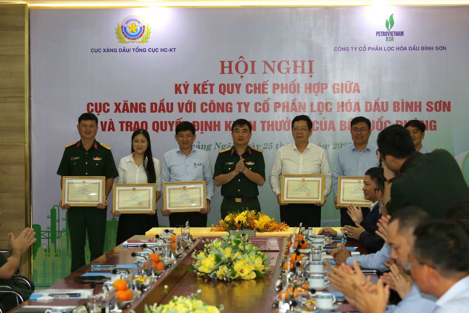 Cục Xăng dầu và BSR phối hợp chặt chẽ, bảo đảm nhiên liệu cho quốc phòng