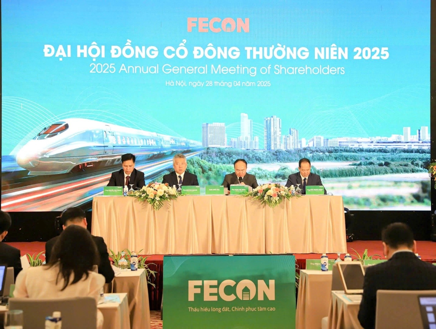 ĐHĐCĐ FECON (FCN): Tham vọng vươn tầm với doanh thu 5.000 tỷ đồng năm 2025