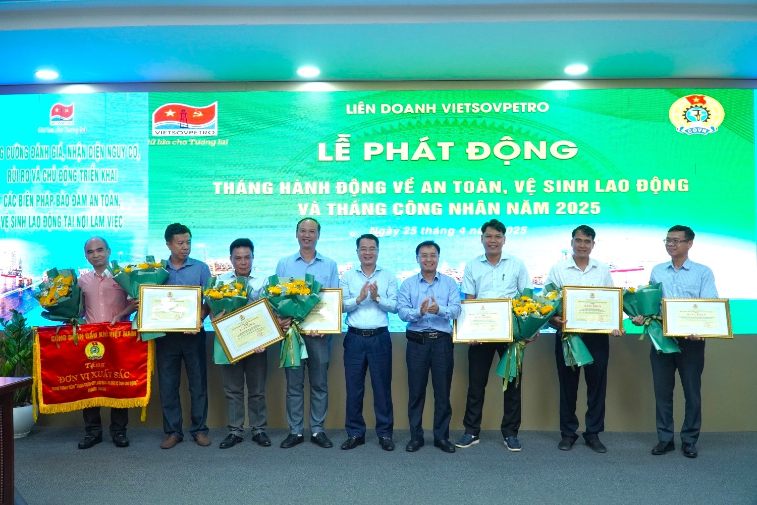 Công đoàn Vietsovpetro: Khơi dậy tinh thần thi đua trong Tháng Công nhân năm 2025