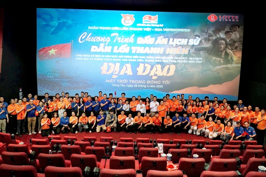 Đoàn Thanh niên Vietsovpetro tổ chức chương trình “Dấu ấn lịch sử   Dẫn lối thanh niên”