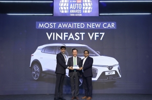 VinFast VF 7 được vinh danh là “Mẫu xe mới được mong chờ nhất” tại Ấn Độ