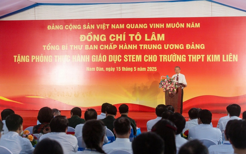 Chia sẻ tại chương trình, Tổng Bí thư Tô Lâm Chia sẻ tại chương trình, Tổng Bí thư Tô Lâm