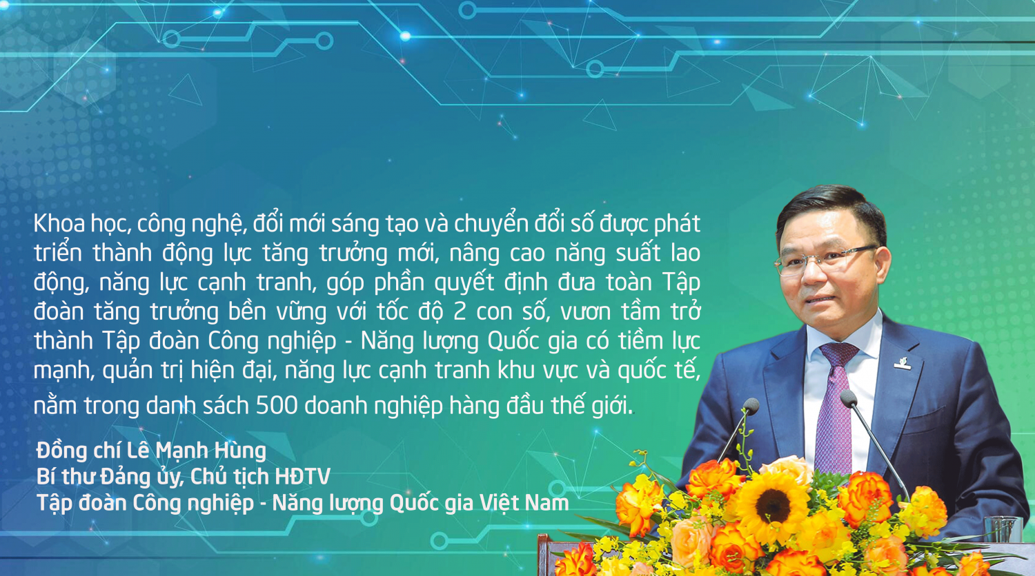 Chủ tịch HĐTV Petrovietnam Lê Mạnh Hùng tri ân và kỳ vọng các nhà khoa học vươn tới những thành tựu lớn lao hơn nữa