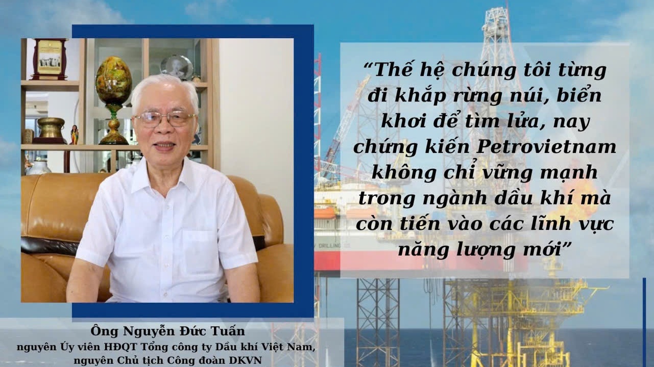 “Tôi tin tưởng mãnh liệt vào Petrovietnam ngày hôm nay”