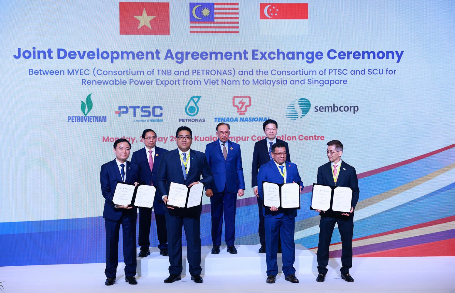 Tăng cường phát triển chung về năng lượng giữa Việt Nam, Malaysia và Singapore