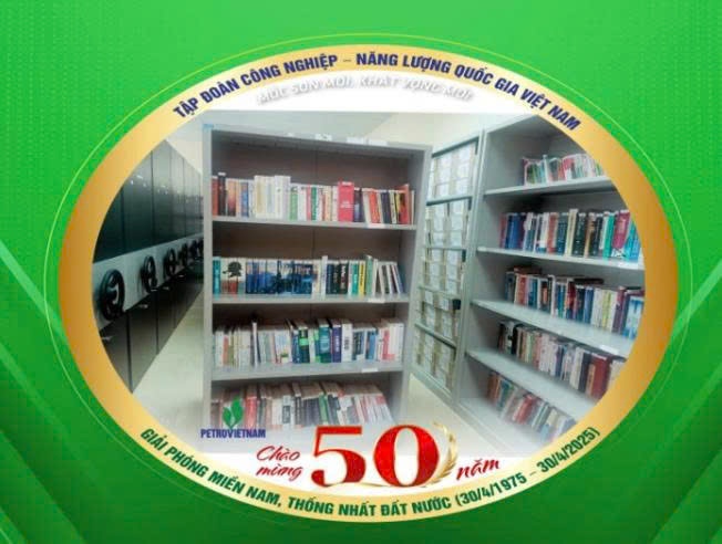 Tác phẩm Thơ “Lưu trữ thư viện PVFCCo chào mừng 50 năm Giải phóng miền Nam và thành lập Tập đoàn Công nghiệp - Năng lượng Quốc gia Việt Nam”